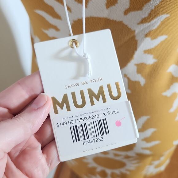 SHOW ME YOUR MUMU Mellow Mini Knit Dress, Size XS - Picture 10 of 13